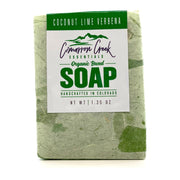 Cimarron Creek Essentials Coconut Lime Verbena Organic Bar Soap 5.4oz Bath & Body
