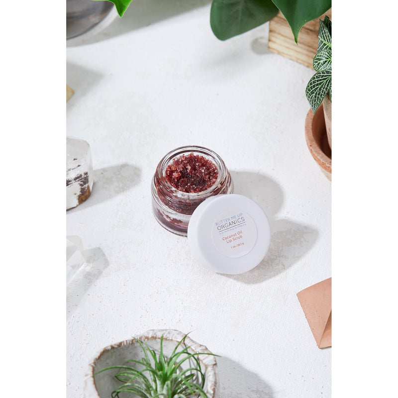 Butter Me Up Organics Organic Coconut Lip Scrub Face