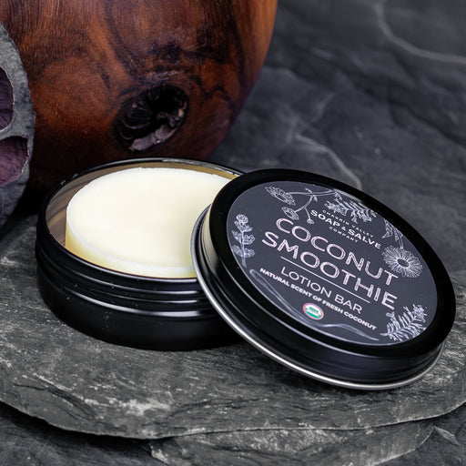 Chagrin Valley Soap & Salve Lotion Bar: Coconut Smoothie Lotion Bar
