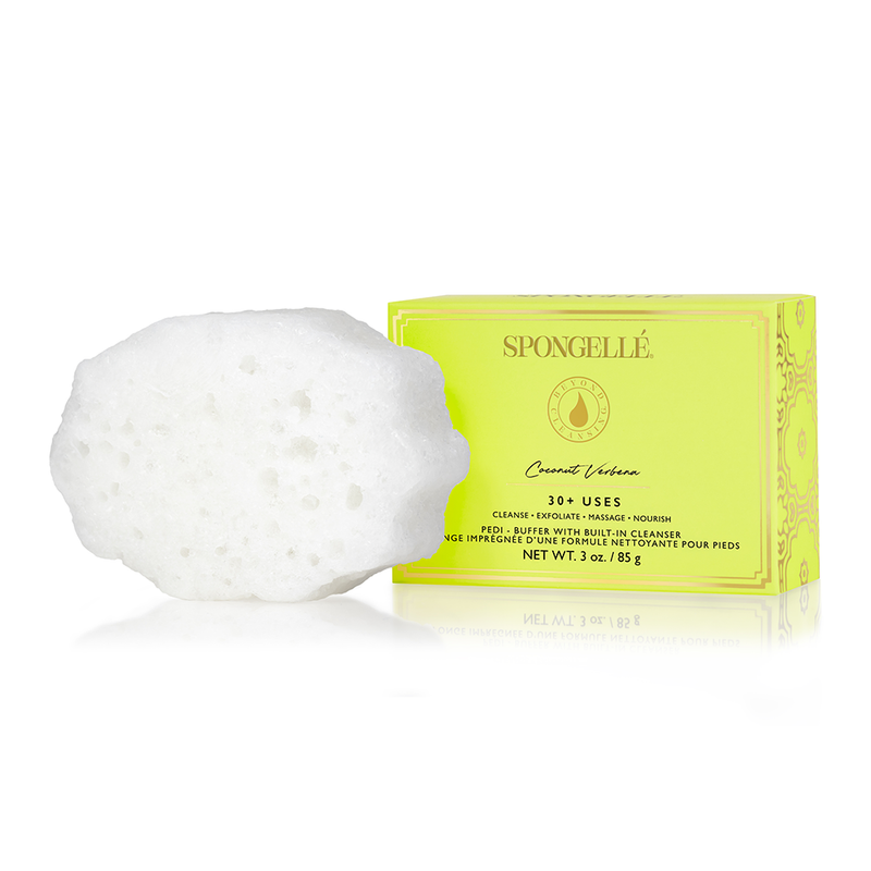 Spongellé Coconut Verbena | Pedi Buffer Pedi Buffer