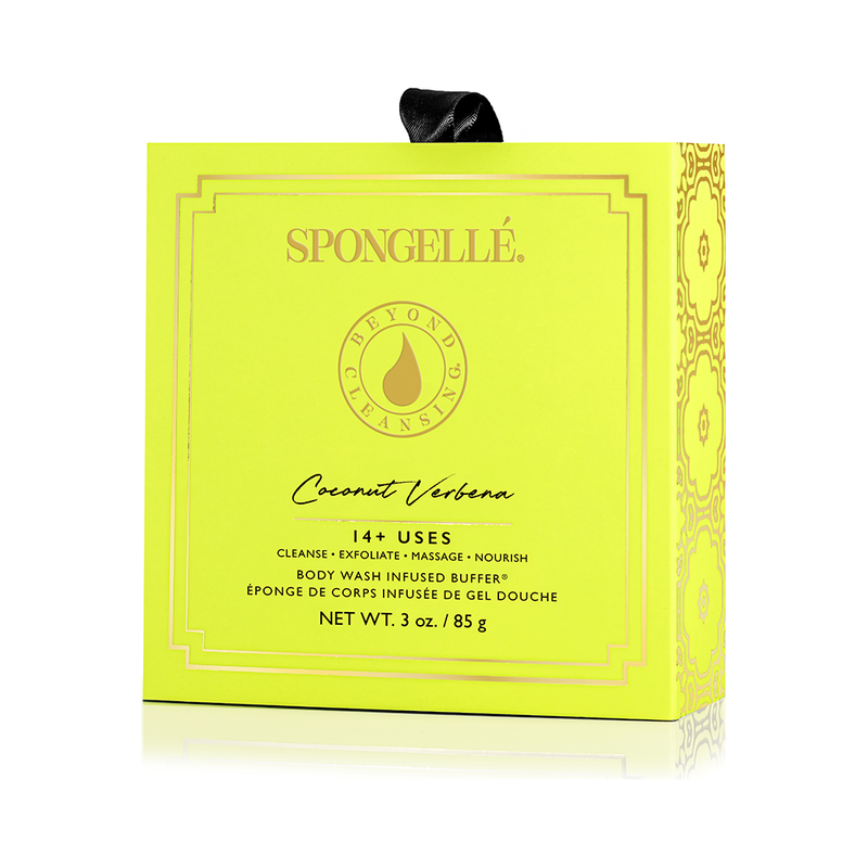 Spongellé Coconut Verbena | Boxed Flower Body Wash Infused Buffer