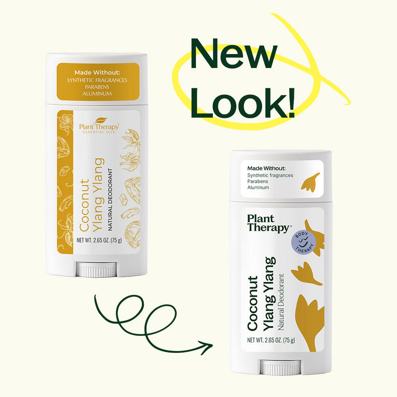 Plant Therapy Coconut Ylang Ylang Natural Deodorant Body Care