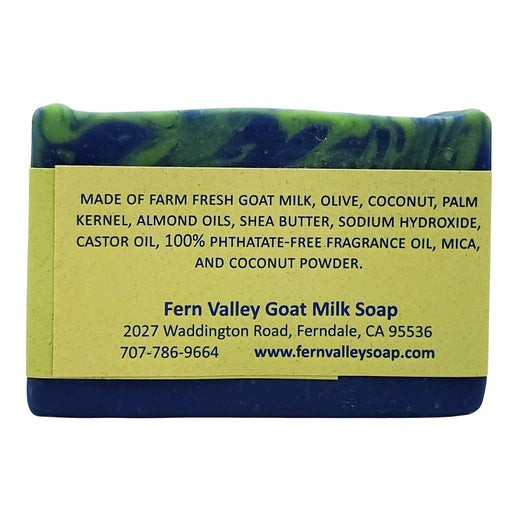 Fern Valley Soap Handmade Goat Milk Soap | Hydrating With Antioxidants | Tropical Coconut & Lime Verbena Scent Goat Milk Soap