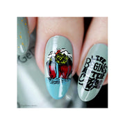 UberChic Beauty Better With Coffee Stamping Plate