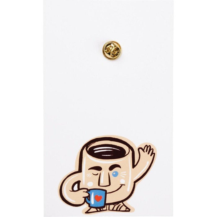 The Bullish Store - Coffee Is Like A Hug In A Mug Enamel Pin