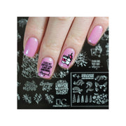 UberChic Beauty Unicorn Love-02 Stamping Plate