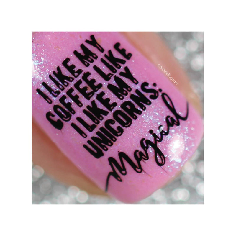 UberChic Beauty Unicorn Love-02 Stamping Plate