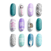 UberChic Beauty Let's Rock Stamping Plate