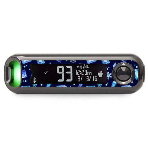 Peelz Cold Heart Bayer Contour© Next One Glucometer Peelz/Stickers