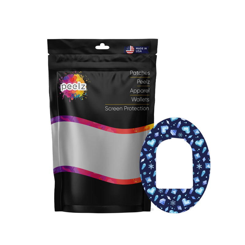 Peelz Cold Heart Pod Patch Tape - Pump Peelz Patch Medical Tape