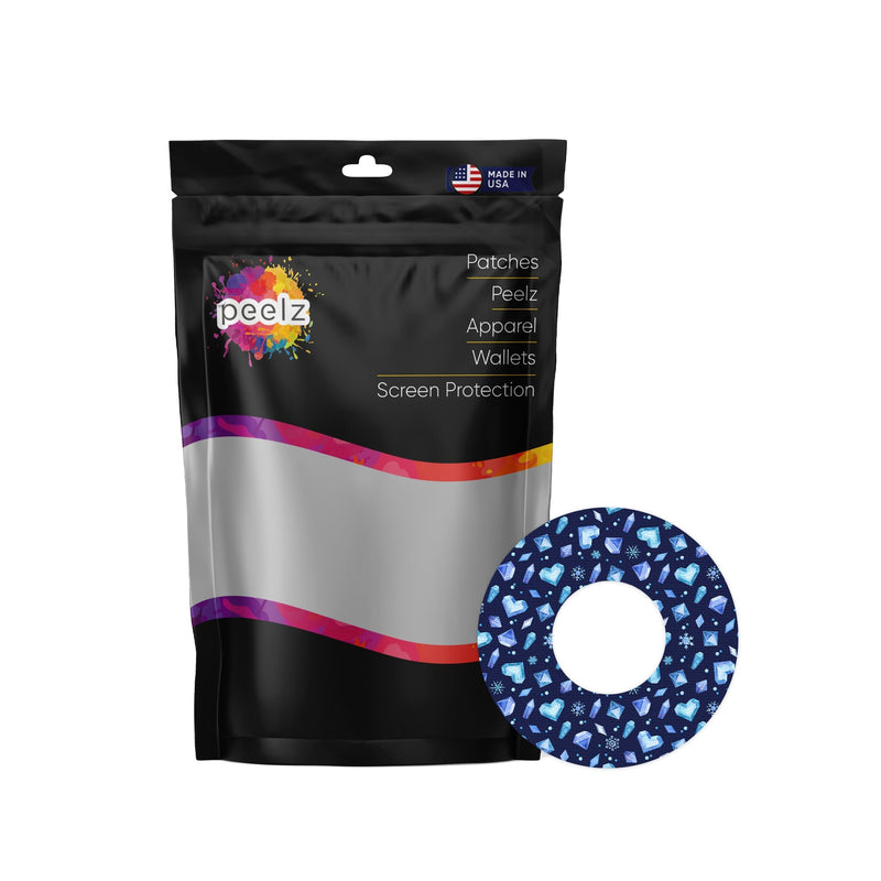 Peelz Cold Heart Patch  Tape Designed for the FreeStyle Libre 2 Patch Medical Tape
