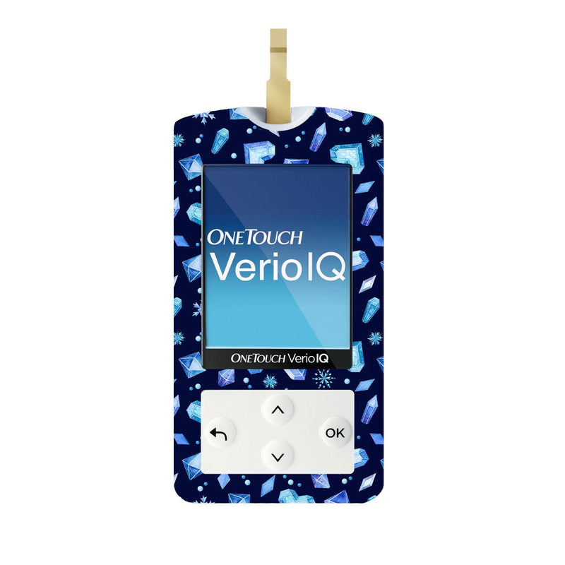 Peelz Cold Heart for OneTouch Verio IQ Glucometer Peelz/Stickers