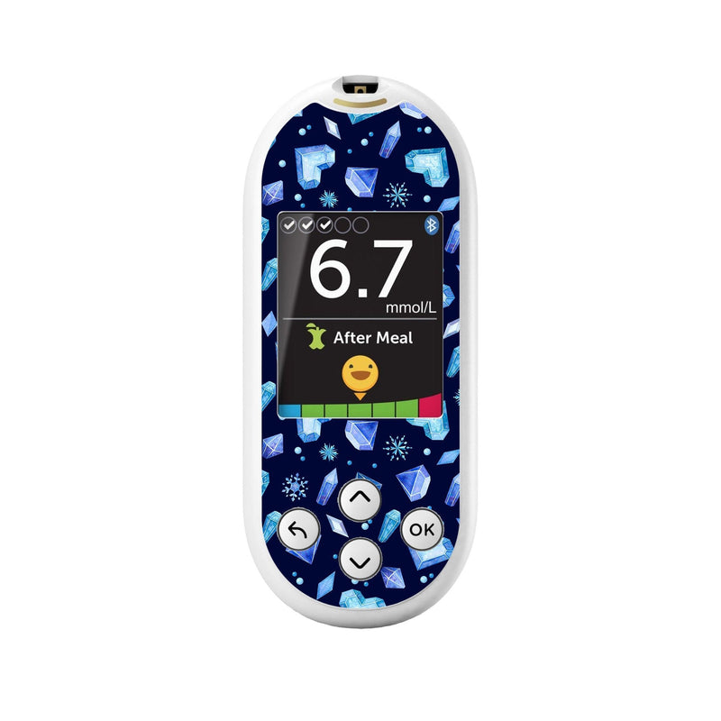 Peelz Cold Heart for OneTouch Verio Reflect Glucometer Peelz/Stickers