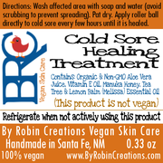 By Robin Creations New! Cold Sore Treatment Roll-on cold care