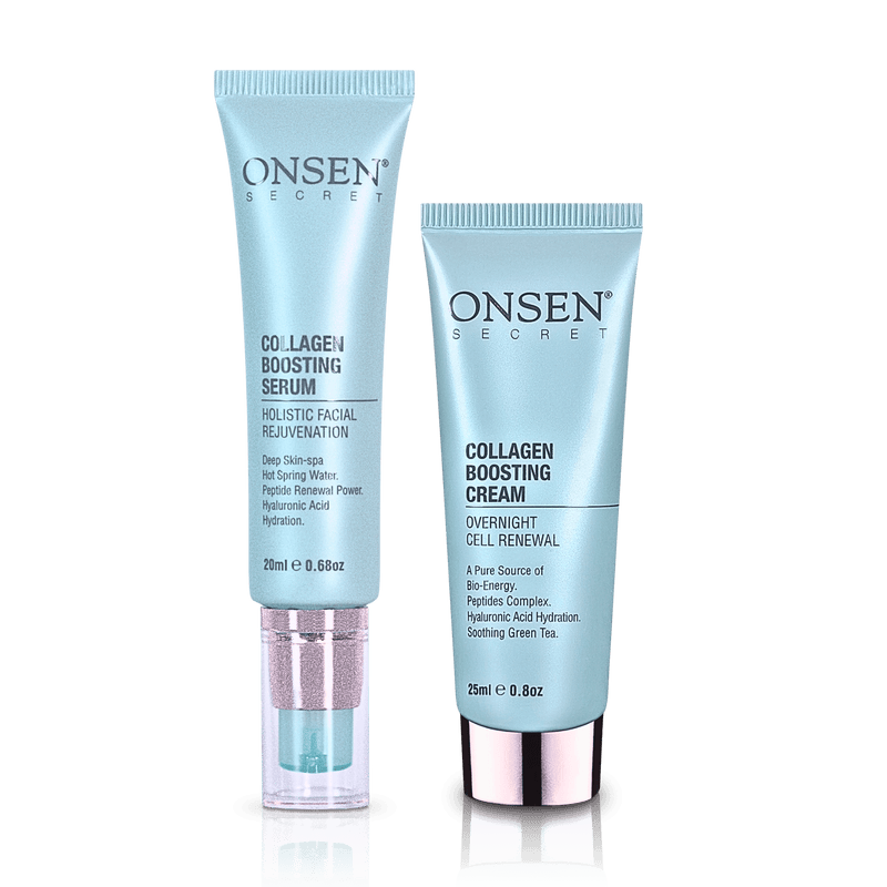 Onsen Secret Collagen Boosting Duo Skin Care Sets