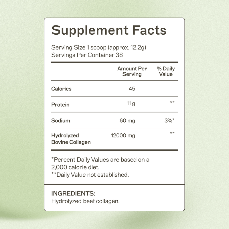 Collagen Protein - Type 1 & 3 Collagen