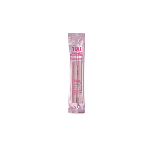 AsiaBeautyMall VT Collagen Reedle Shot 100 Stick Pouch Serum Gray