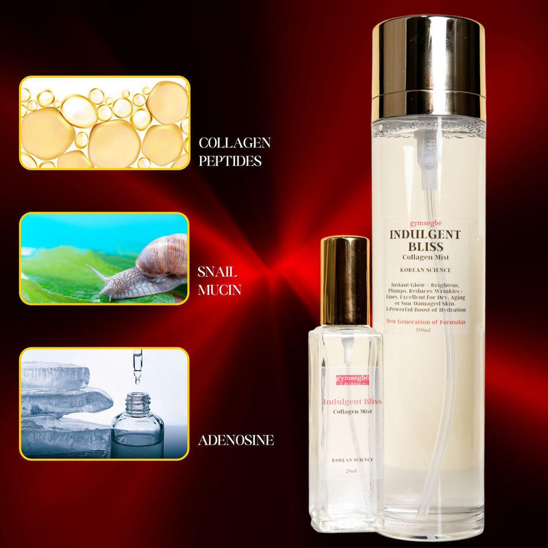 gymsegbë Indulgent Bliss Collagen Facial Mist Anti-Aging Facial