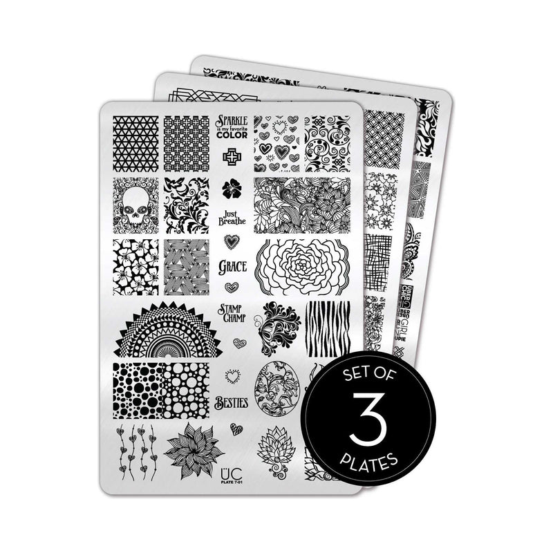 UberChic Beauty Collection 07 Stamping Plate