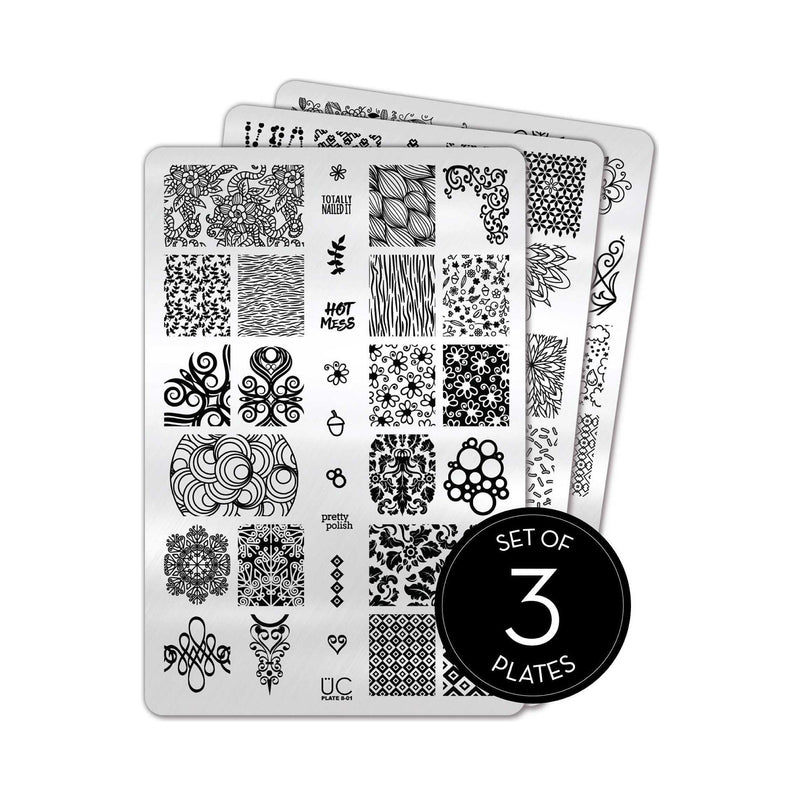 UberChic Beauty Collection 08 Stamping Plate