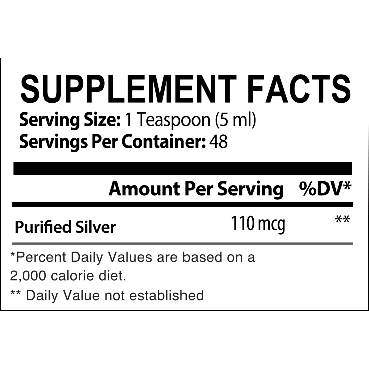 Energi Nutrition Colloidal Silver - Liquid Supplement