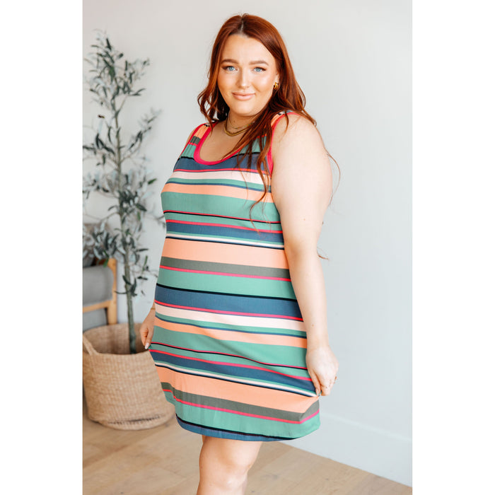 Summer Lovin' Striped Tank Dress