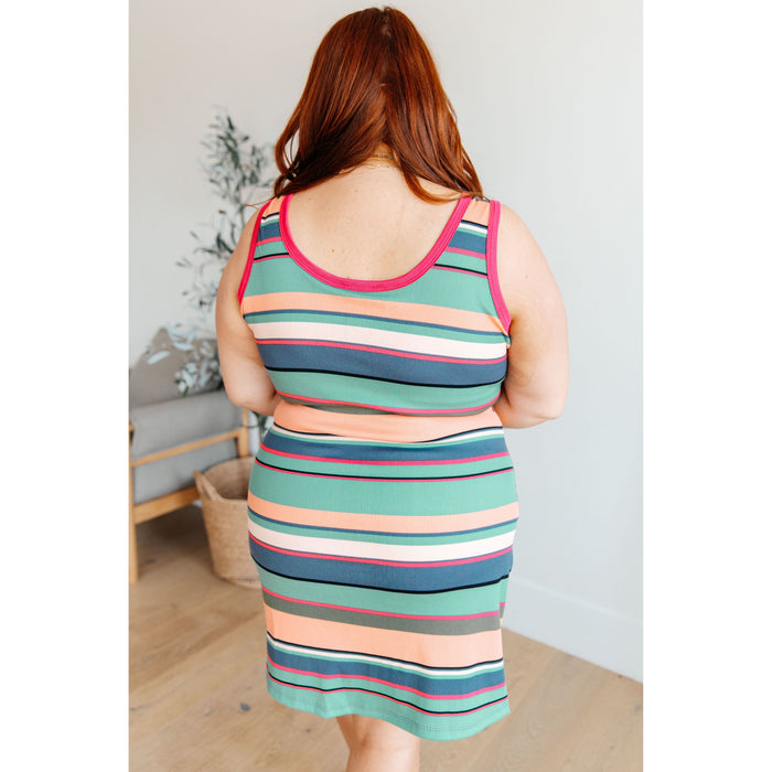 Summer Lovin' Striped Tank Dress