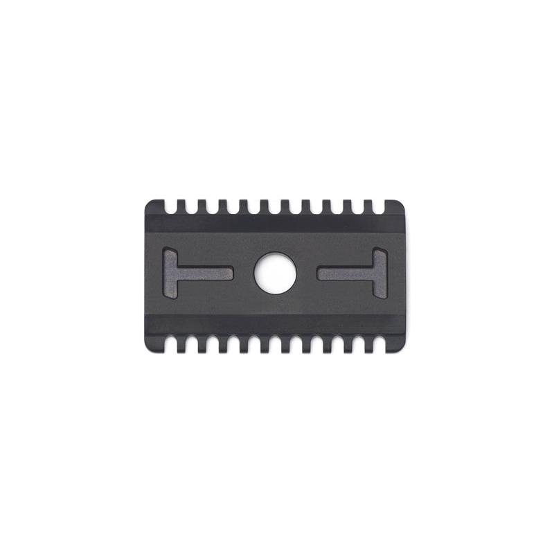 Tatara Tatara Masamune Open Comb Plate - Dark Shaving Accessory Dark Slate Gray