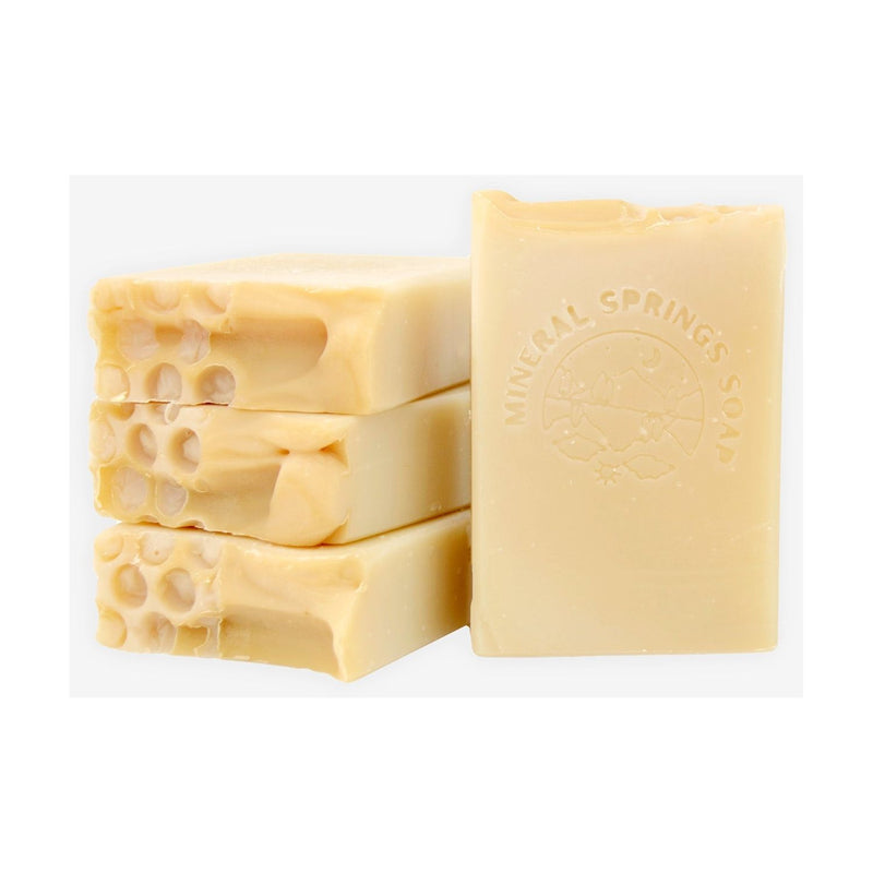 Mineral Springs Soap Comfort Oatmeal Milk & Honey Handcrafted Soap