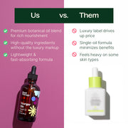 Plant Therapy Younger Glo Facial Oil Hair & Skin Care White Smoke 4 oz