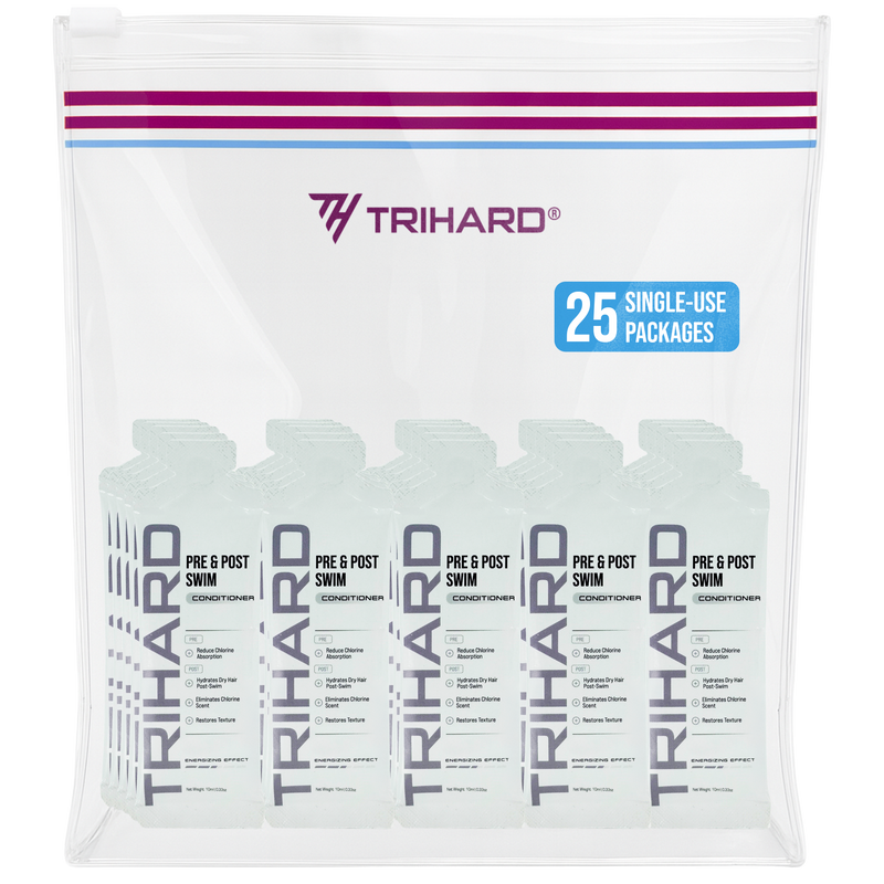 TRIHARD Travel Kit  - Pre & Post Swim Conditioner Pool Kit