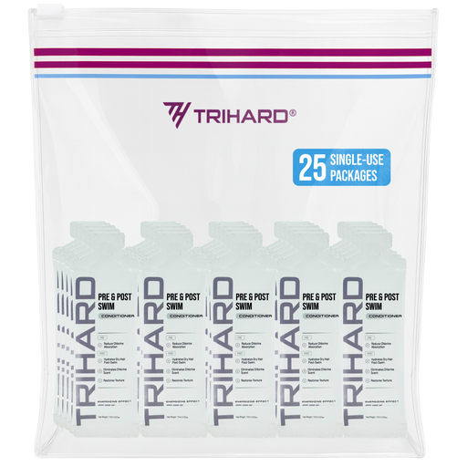 TRIHARD Travel Kit  - Pre & Post Swim Conditioner Pool Kit