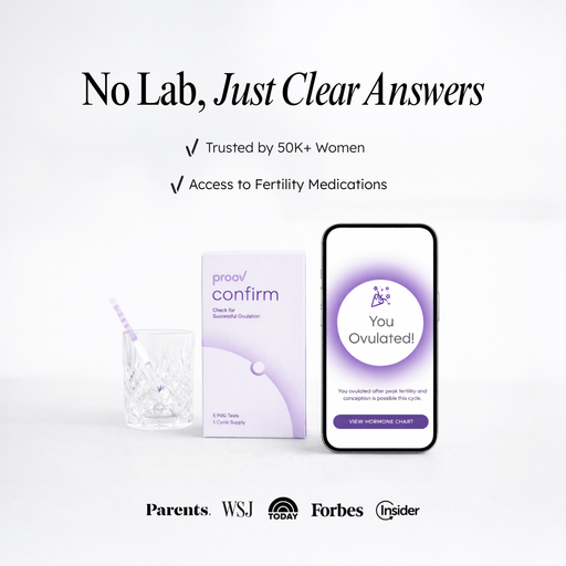 Proov Confirm Ovulation PdG Test Kit progesterone > progesterone test > fertility test