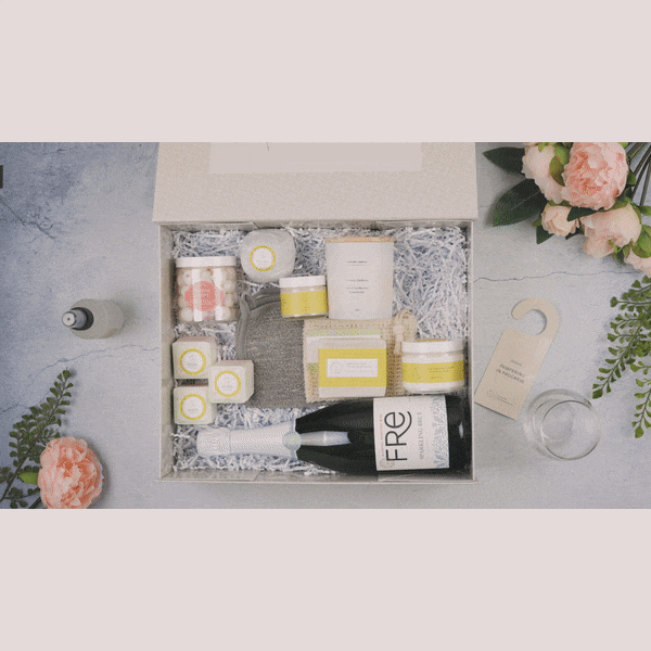 Lizush Congratulations gift basket, Celebration gift box Gift set for new mom