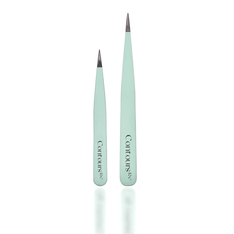 Contours Rx Precision Tweezers Beauty Tweezers White Smoke Combo Pack