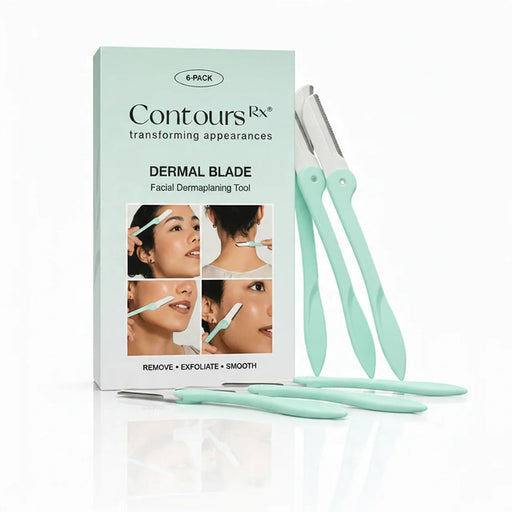 Contours Rx Dermal Blades Facial Dermaplaning Tool