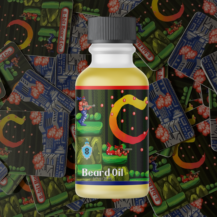 8Bit Beard Co. C | Beard Oil (Limited) - Blueberry, Cherry, Tobacco Leaf