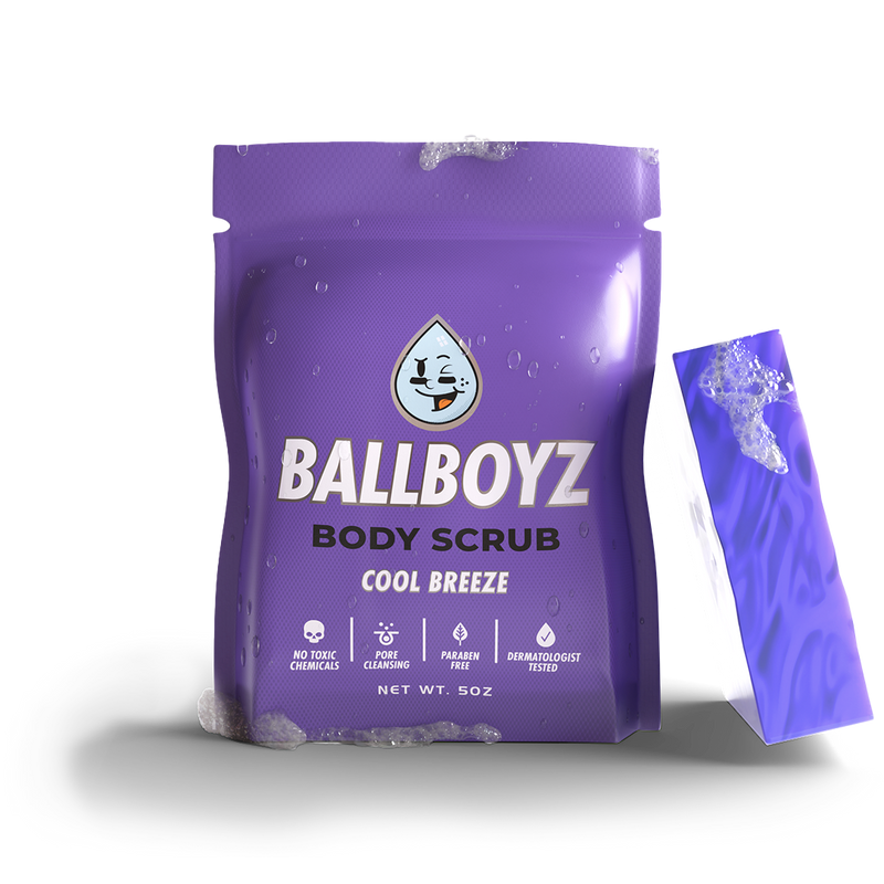 BALLBOYZ Cool Breeze Body Scrub (Severe Acne)