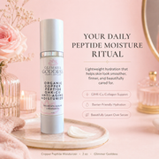 Glimmer Goddess® Organic Skin Care Organic Copper Peptide Moisturizer – Firming & Smoothing Moisturizers
