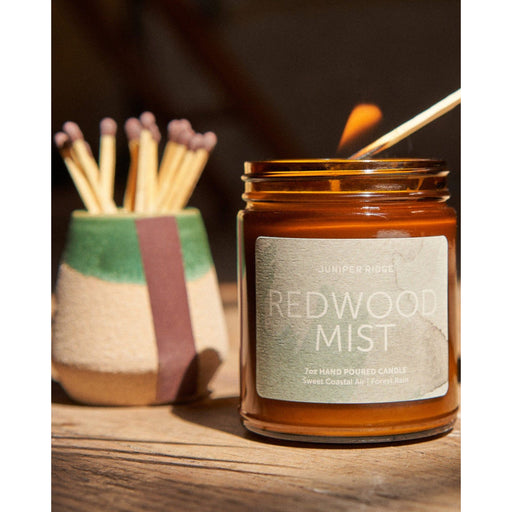 Juniper Ridge Redwood Mist Essential Oil Candle Candles