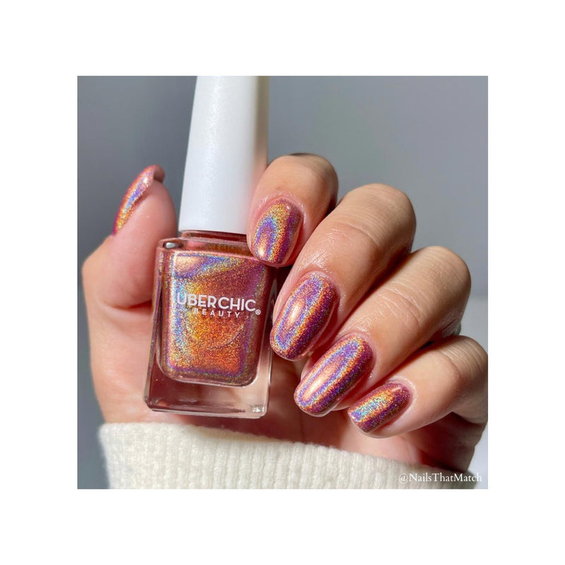 UberChic Beauty Rose Gold - Holographic Polish Regular Polish
