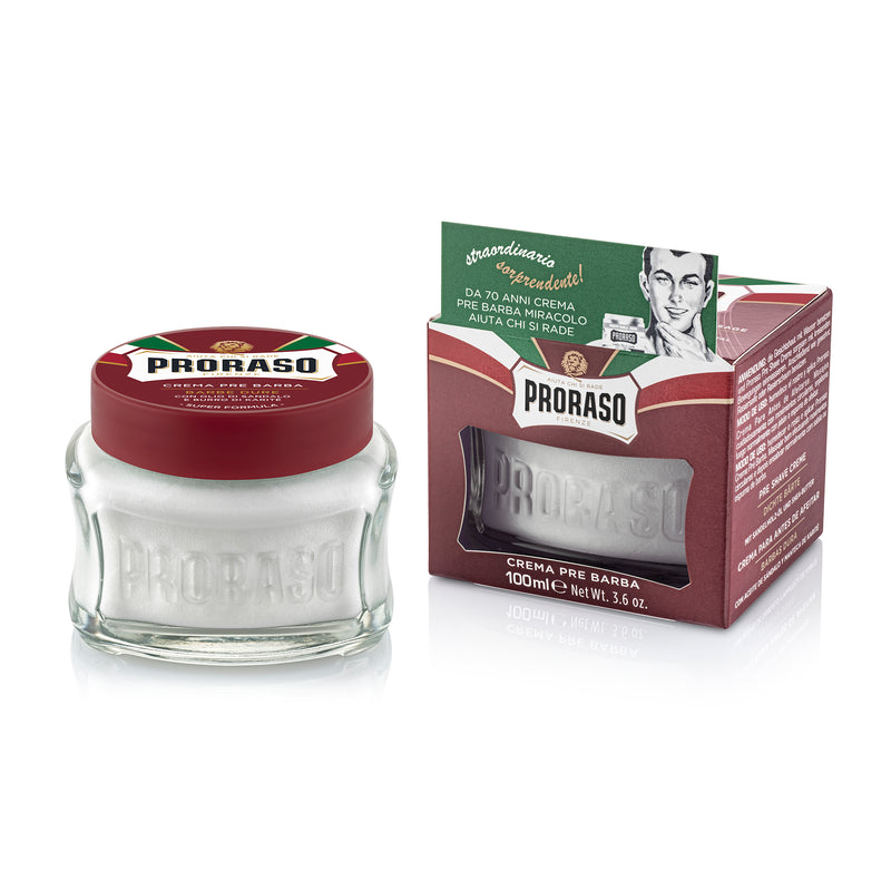 Proraso Proraso Pre-Shave Cream Eucalyptus & Menthol 3.6 Oz Pre-Shave Cream White Smoke