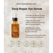 MION Artisan Soap Co. Deep Repair Eye Serum | Infused With Blue Cornflowers