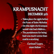 Brigid Trading Company Krampusnacht Soy Wax Candle - Merlot Wine, Autumn Spices, Citrus, Figs, and Bonfire Smoke Premium Scented Candle