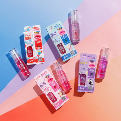 Rude Cosmetics Manga Collection Sparkle Lip Oil Lip Balms & Treatments