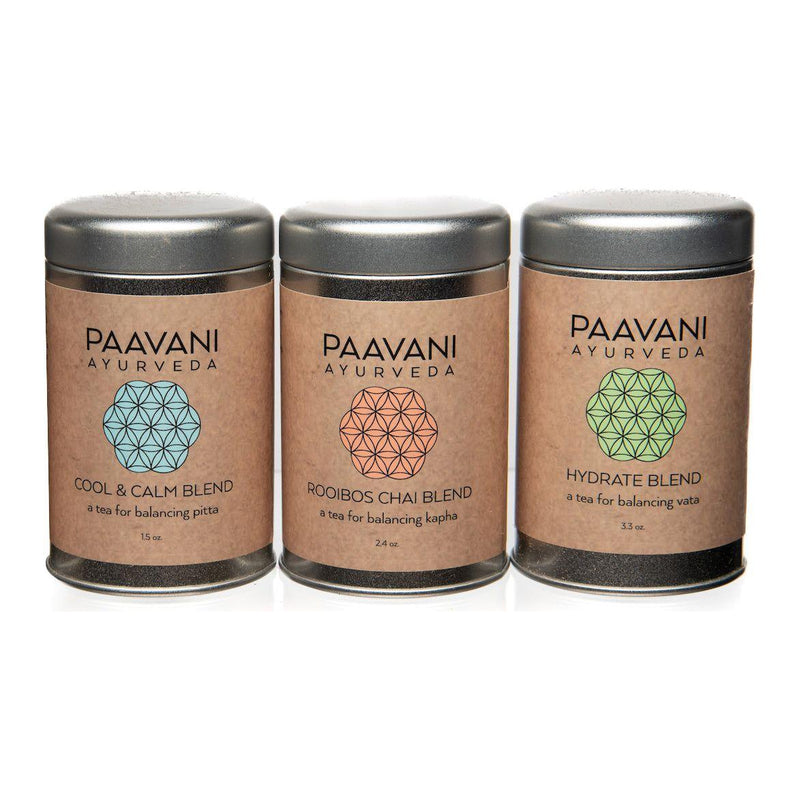 Paavani Ayurveda Herbal Tea Ritual | Organic Loose-Leaf Ayurvedic Tea Collection simple