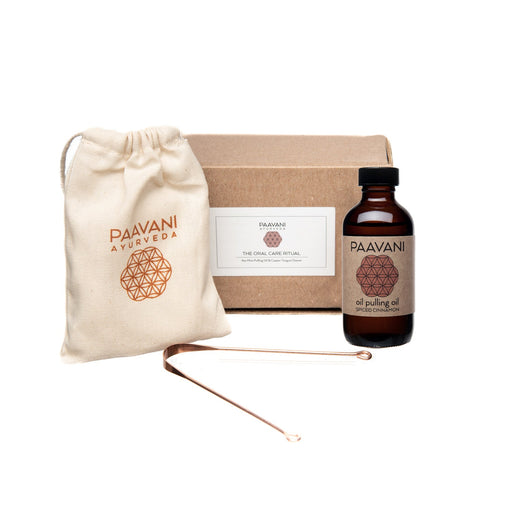 Paavani Ayurveda Cinnamon Oral Care Ritual | Ayurvedic Oil Pulling & Tongue Cleaning variable