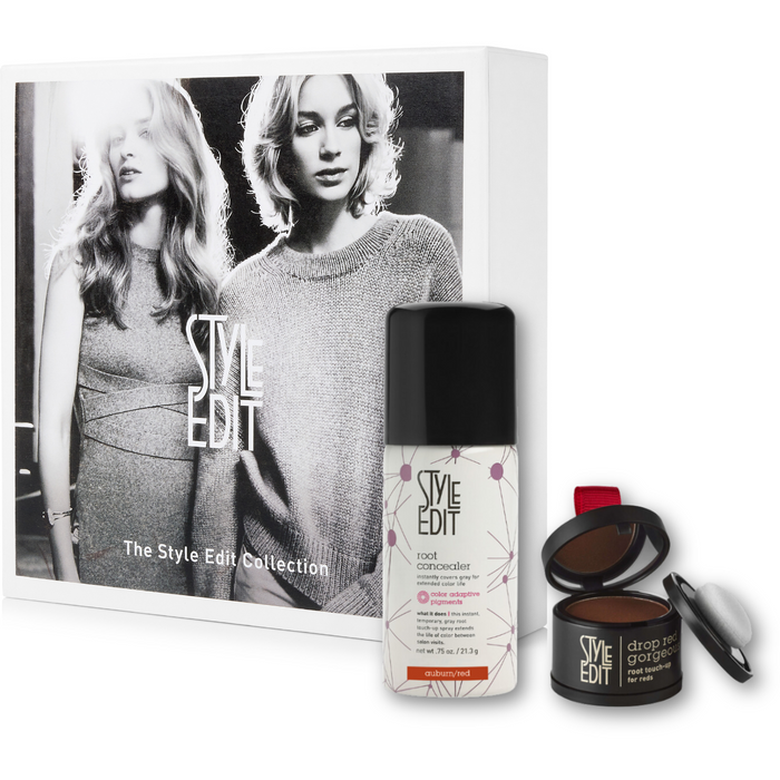 Style Edit - Red Travel Duo: Touch Up Powder And Travel Sized Concealer Spray