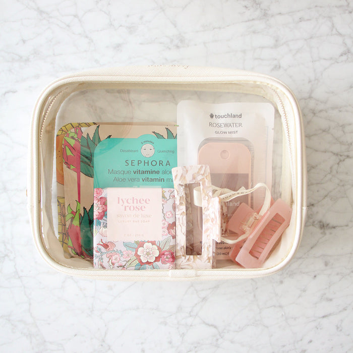 Clear Pouch Trio Set by ToteSavvy