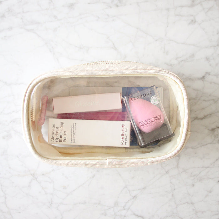 Clear Pouch Trio Set by ToteSavvy